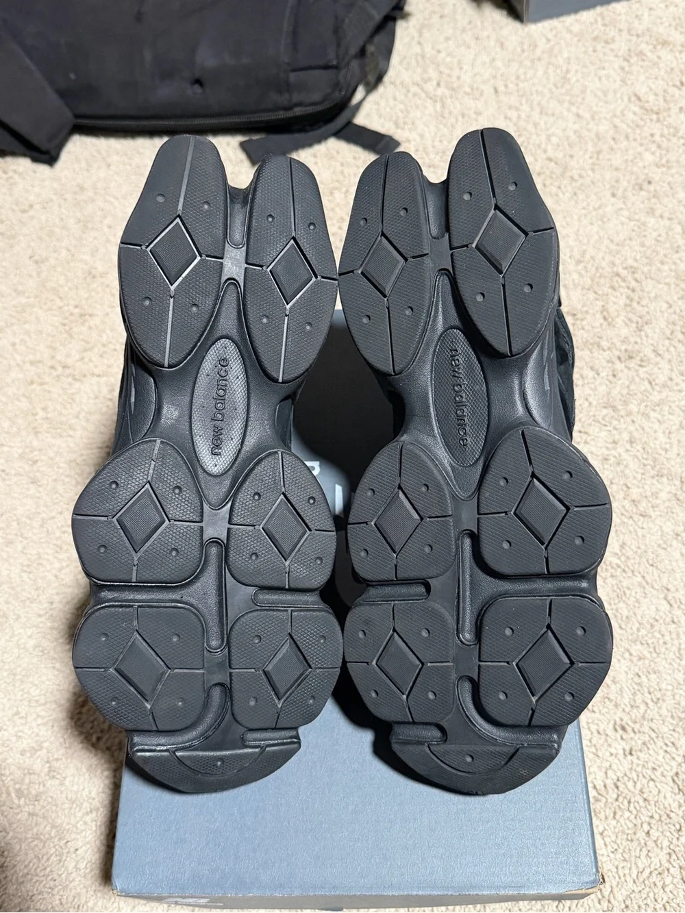 New Balance all black